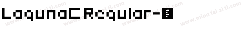 LagunaC Regular字体转换